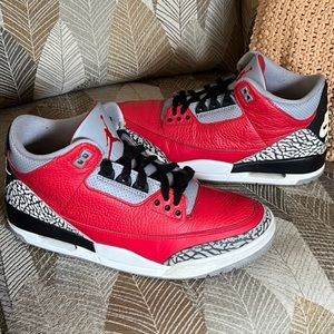 Air Jordan Retro 3s Fire Red Cement